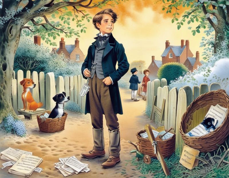 12196-585991007-Great Expectations, Charles Dickens' novel follows the life of Pip, a young orphan, as he navigates love, ambition, and identity.png